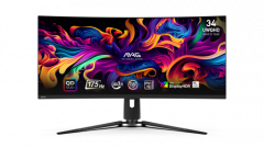 Msi mag 341cqp qd-oled pantalla para pc 86,4 cm (34") 3440 x 1440 pixeles ultrawide quad hd qdoled negro