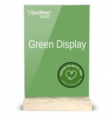 Expositor sobremesa sostenible greendisplay 4x21x33cm a4 archivo2000 15904m1 cs tp