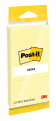 Post-It 6810 nota autoadhesiva Rectángulo Amarillo 100 hojas Autoadhesivo