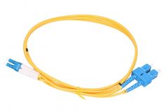 Extralink EX.16378 cable de fibra optica 20 m LC SC FTTH G.652D Amarillo