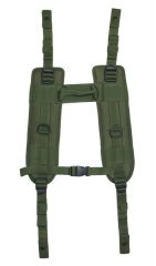  Sistema de cordones ajustables a los hombros en Cordura para cualquier tipo de cinturón color verde oliva Vega Holster 2SM04