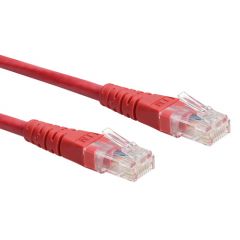 ROLINE 21.15.1581 cable de red Rojo 10 m Cat6 U/UTP (UTP)