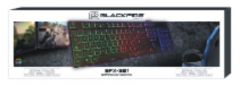 Blackfire pc gaming keyboard slim bfx301