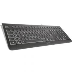 Wortmann AG TERRA Keyboard 1000 teclado USB AZERTY Francés Negro