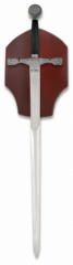 Espada Toledo Imperial Excalibur con Hoja de Acero Inoxidable de 89 cm. Incluye Panoplia 31504