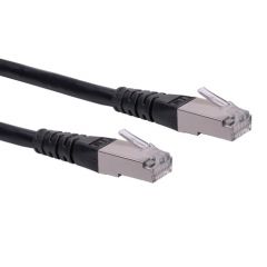 ROLINE Cat6, 0.3m cable de red Negro 0,3 m S/FTP (S-STP)