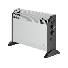 Extralink EX.30318 calefactor eléctrico Interior Negro, Blanco 2000 W Convector