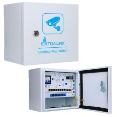 Extralink EX.32787 switch No administrado L2 Gigabit Ethernet (10/100/1000) Energía sobre Ethernet (PoE) Blanco