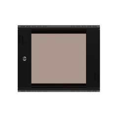 Extralink premium 9u 600x600 wall-mounted rackmount cabinet black