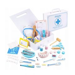 Extralink toys zestaw małego lekarza pielęgniarka walizka 43 elementy