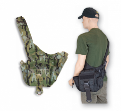Bandolera camuflaje Militar Barbaric Force CP 30x23x15 cm Sistema MOLLE 34384