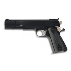 Pistola de Gas Airsoft HFC Cuerpo de PVC, Munición 6 mm, energía 0,40 Julios, Negra 35029