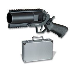 Pistola Lanzadera para Granadas 40 Mm de Color Negro Incluye Maletín 35727