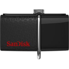 SanDisk Drive USB Ganda Ultra Tipe-C 256 GB unidad flash USB USB Type-A / USB Type-C 3.2 Gen 1 (3.1 Gen 1) Gris, Plata