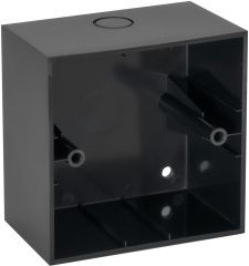 Caja Instalacion Superficie Atenuadores Dot Negra Dot-box-n