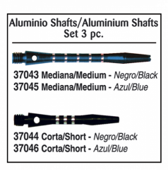 Caña De Dardo Keltik Corta Color Azul De Aluminio Incluye 3 Piezas 37046