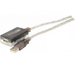 CUC Exertis Connect 149213 cable USB USB 2.0 USB A Gris, Transparente