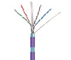 Cable Ftp Cat6 Rigido Cu Lszh Eca Violeta (305m) Wir9079