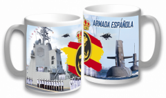 Taza Ceramica Armada Española