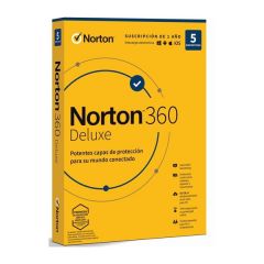 Norton 360 deluxe 50gb portugues 1 user 5 device 12mo  box