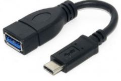 Gembird A-OTG-CMAF3-01 cable USB 0,2 m USB C USB A Negro