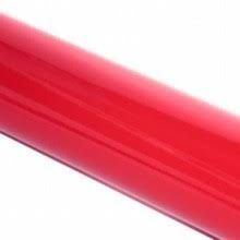 Mt. plastico adhesivo 45cm charol rojo