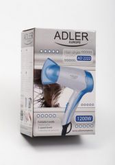 Adler AD 2222 secador 1200 W Azul, Blanco