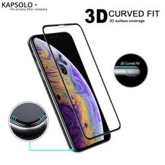 KAPSOLO Tempered GLASS Screen Protection, curved, Ultimate, Microbial Apple iPhone 12 mini