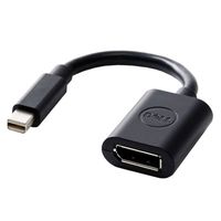 DELL 470-13627 adaptador de cable de vídeo 0,203 m 20-pin DisplayPort FM Apple mini-DisplayPort M Negro