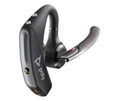 POLY Voyager 5200 UC Auriculares Inalámbrico gancho de oreja Oficina/Centro de llamadas MicroUSB Bluetooth Negro