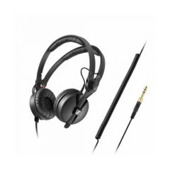 Sennheiser hd 25 plus over-ear headphones with detachable cables, black eu