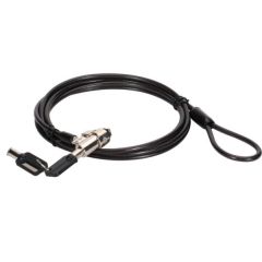 Cable de seguridad conceptronic custodio02bs por llave  1.8m
