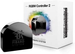 FIBARO FGRGBWM-442 - Micromódulo para RGBW Z-Wave +, Color Negro (Black).