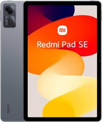 Tablet Xiaomi Redmi Pad Se 11" Wi-Fi. Color Gris (Grey). 256 GB de Memoria, 8 GB de RAM. Cámara principal nítida de 8 MP y frontal centrada de 5 MP. Pantalla FHD+ de 11". MIUI Pad 14 con Android 13.