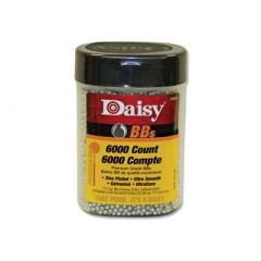 Envase de 6000 balines Daisy calibre 4,5 mm, alta precisión y calidad, para armas de aire comprimido, color plateado, 980060-904