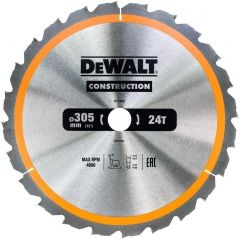 DEWALT DT1958-QZ - Hoja para sierra circular estacionaria 305x30mm 40D ATB +10º