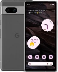 Teléfono Google Pixel 7a 5g. Color Carbón (Charcoal), 128 GB de Memoria Interna, 8 GB de RAM, Dual Sim. Pantalla FullHD+ de 6,1". Cámara dual trasera de 64 MP. Smartphone completamente libre.