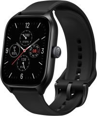 Reloj Amazfit GTS 4. Color Negro (Black). Smartwatch con Alexa integrada. Reloj Deportivo con Seguimiento GPS Preciso. 150 Modos de Deporte. Pantalla AMOLED de 1,75". Batería de 8 días de Duración.