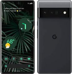 Teléfono Google Pixel 6 Pro, Banda 5G Color Negro (Black), 12 GB de RAM, 128 GB de Memoria Interna. Pantalla Oled de 6,7".Cámara de 50 megapíxeles y Lente Gran Angular. Smartphone completamente libre.