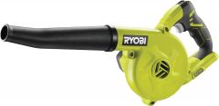 RYOBI R18TB-0 - Soplador Eléctrico a Batería 18V One+ - 200km/h MAX., 3 Caudales - Control de Velocidad Variable, Mango GripZone (sin Batería)