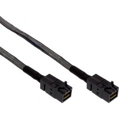 Cable Mini-SAS HD SFF-8643 a Mini-SAS HD SFF-8643 con Sideband. 0.5m.