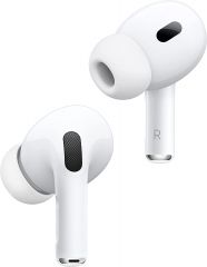 Airpods Pro 2nd Gen. Auriculares Apple de Color Blanco (White), Hasta 30 horas de reproducción de audio en total con el estuche de carga MagSafe y la cancelación activa de ruido.
