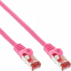 InLine 4043718125951 cable de red Rosa 1 m Cat6 S/FTP (S-STP)