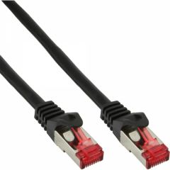 InLine 4043718036448 cable de red Negro 0,3 m Cat6 S/FTP (S-STP)