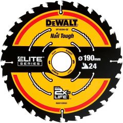 Dewalt DT10304 De Walt Extreme disco para sierra circular, 190 mm