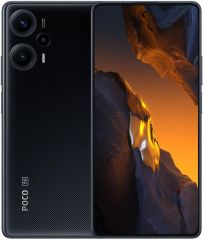 Teléfono Xiaomi Poco F5. Color Negro (Black), 256 GB de Memoria Interna, 12 GB de RAM, Pantalla AMOLED de 6,67". Cámara de carga rápida de 64 MP, versión global. Smartphone completamente libre.