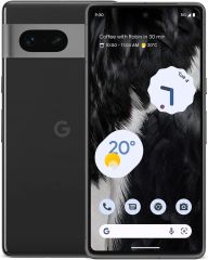 Teléfono Google Pixel 7. Banda 5G. Color Negro (Black). 256 GB de Memoria Interna, 8 GB de RAM, Dual Sim. Pantalla Oled FHD+ de 6,3". Cámara gran angular de 50 MP. Smartphone completamente libre.