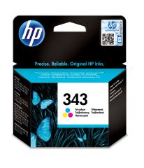 HP Cartucho de tinta original 343 Tri-color