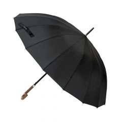 Paraguas splash largo 16v antiviento negro