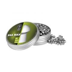 Balines BSA Max, 1,41 g de peso, calibre 5,5 mm, lata de 200 unidades, 757